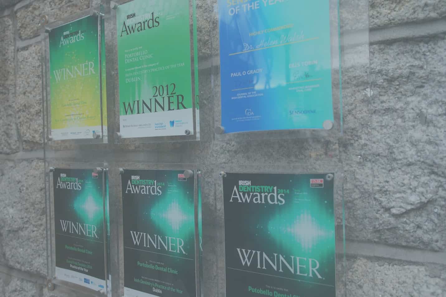 Awards won by Portobello Dental Clinic